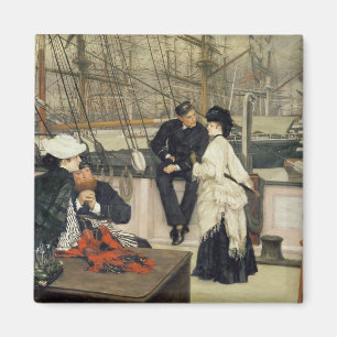 Imán James Tissot el el capitán y el compañero, 187