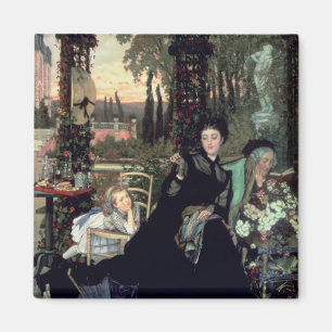 Imán James Tissot el la viuda, 1868