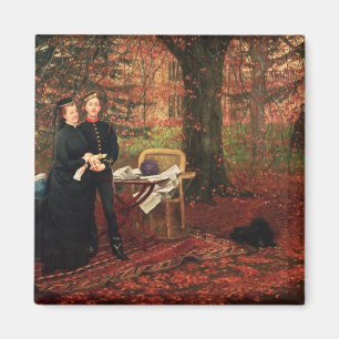 Imán James Tissot Empress Eugenie & Eugene-Louis Napo