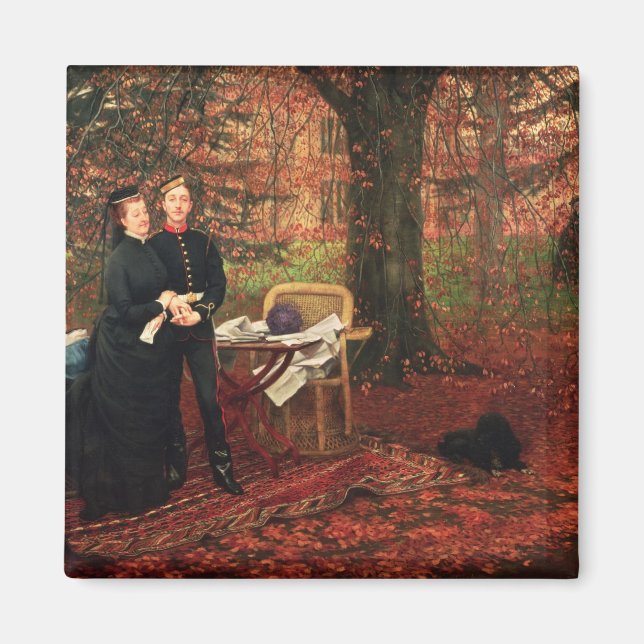 Imán James Tissot | Empress Eugenie & Eugene-Louis Napo (Frente)