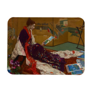Imán James Whistler - Caprice in Purple and Gold