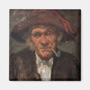 Imán James Whistler - Hombre fumando una cuerda