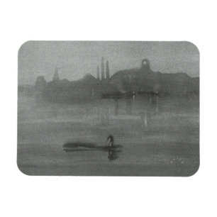 Imán James Whistler - Nocturne: El Támesis en Battersea