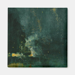 Imán James Whistler - Nocturne en negro y oro