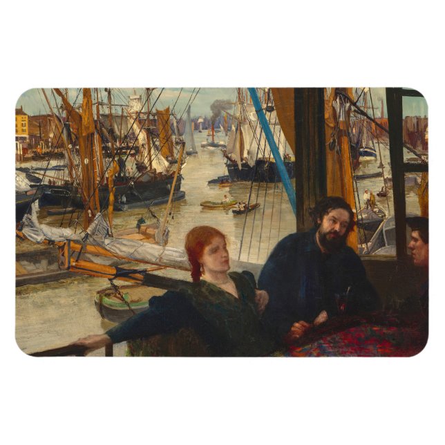 Imán James Whistler - Wapping (Horizontal)