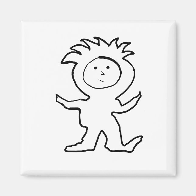 Imán Jammies de León por diseños de Cussdum (Frente)