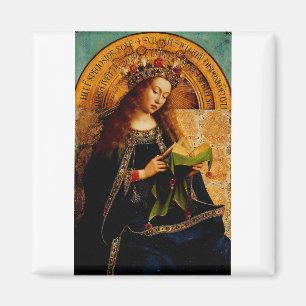 Imán Jan van Eyck - Colección de arte fino de la Virgen