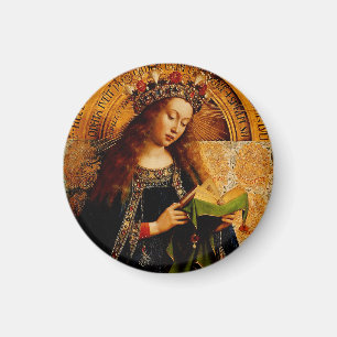 Imán Jan van Eyck - Colección de arte fino de la Virgen
