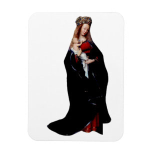 Imán Jan van Eyck - La Virgen en la Iglesia Arte Fino