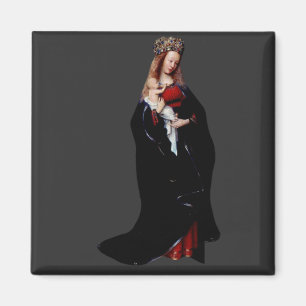 Imán Jan van Eyck - La Virgen en la Iglesia Arte Fino