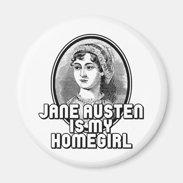 Imán Jane Austen (Frente)
