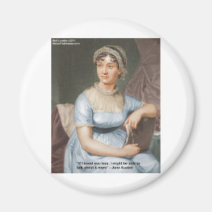 Imán Jane Austen Te Amó Menos Cita En Regalos Y Tarjeta