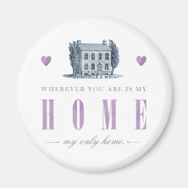 Imán Jane Eyre - Mi único hogar - Casa