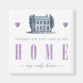 Imán Jane Eyre - Mi único hogar - Casa