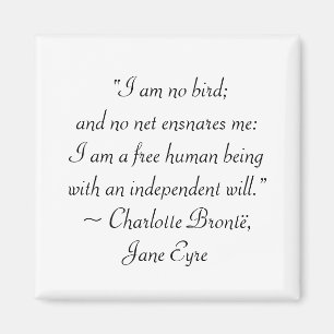 Imán Jane Eyre No Soy Cita De Pájaro
