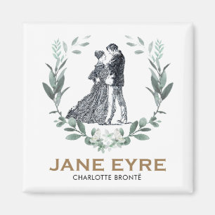 Imán Jane Eyre y Edward Rochester con Wreath