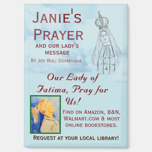Imán Janie's Prayer Promotional (Anverso)