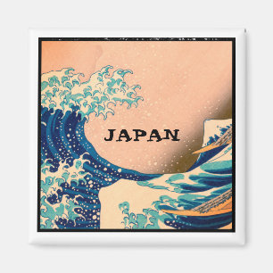 Imán Japón - Arte japonés (Gran ola de Kanagawa)