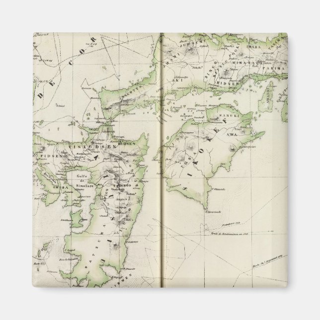 Imán Japón, Asia 75 (Frente)