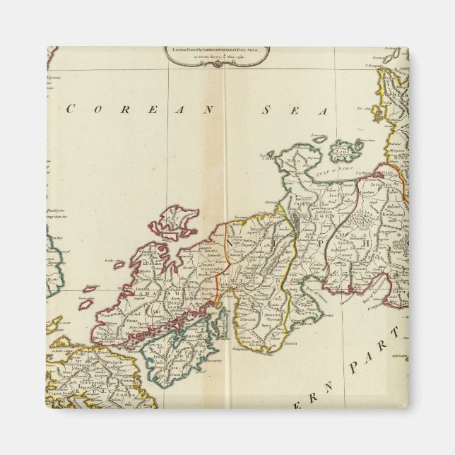 Imán Japón, Corea (Frente)