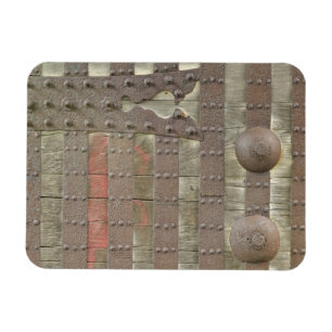 Imán Japón, Ishikawa, Kanazawa, detalle de la puerta de