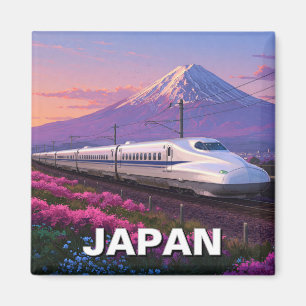 Imán Japón Shinkansen Mt Fuji Viajes