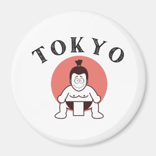 Imán Japón Sumo Tokyo - Hijo del Blanco Sol