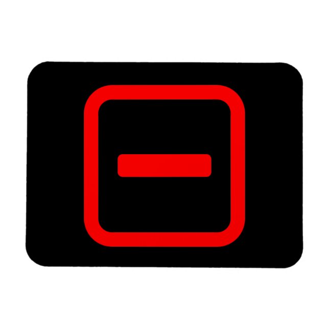 Imán Japonés Número Uno 一 【Ichi|Kanji (Horizontal)