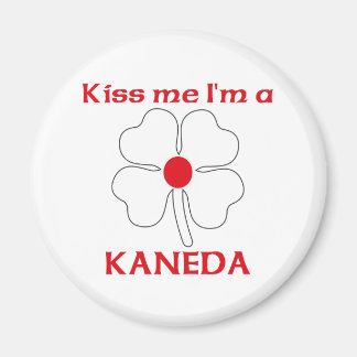 Imán Japonés personalizado me besa, soy Kaneda
