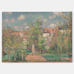 Imán Jardín a plena luz del sol, Camille PIssarro, 1876