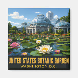 Imán Jardín Botánico de Estados Unidos Washington DC Vi