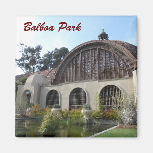 Imán Jardín botánico del parque del balboa - San Dieg
