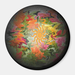 Imán Jardín con luz solar...