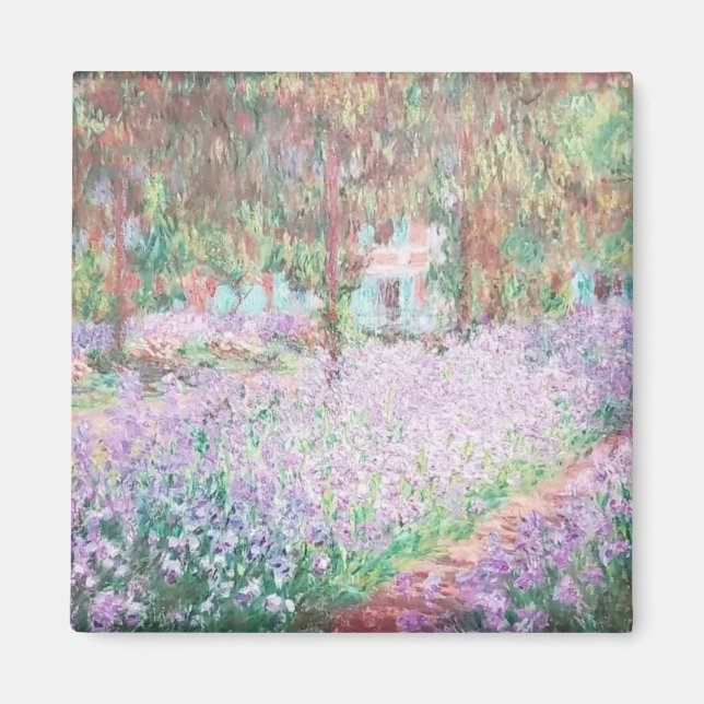 Imán Jardín de Claude Monet en Giverny (Frente)