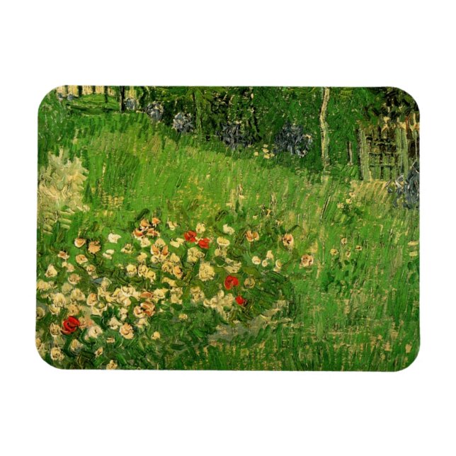Imán Jardín de Daubigny por Vincent van Gogh, Le Jardin (Horizontal)