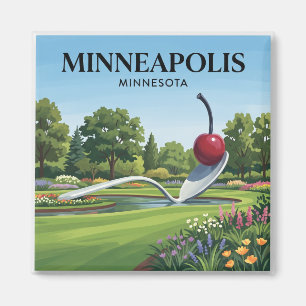 Imán Jardín de Esculturas de Minneapolis Minnesota