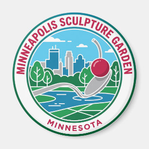 Imán Jardín de Esculturas de Minneapolis Minnesota