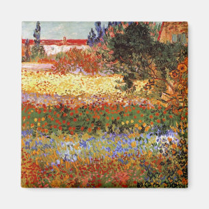 Imán Jardín de flores (F430) Bella Artes Van Gogh