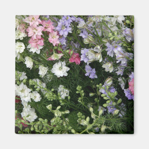 Imán Jardín de flores festivas