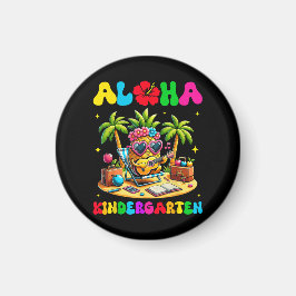 Imán Jardín de infancia Aloha Piña Hawái Vuelta al cole
