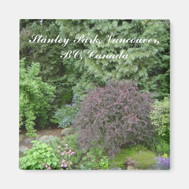 Imán Jardín de la belleza (Frente)