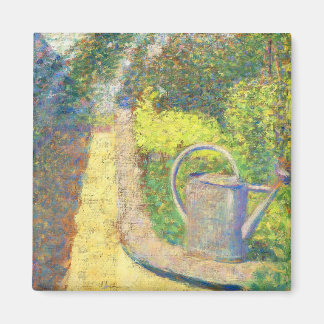 Imán Jardín de la lata de agua por Georges Seurat