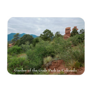 Imán Jardín de las montañas y colinas de los dioses