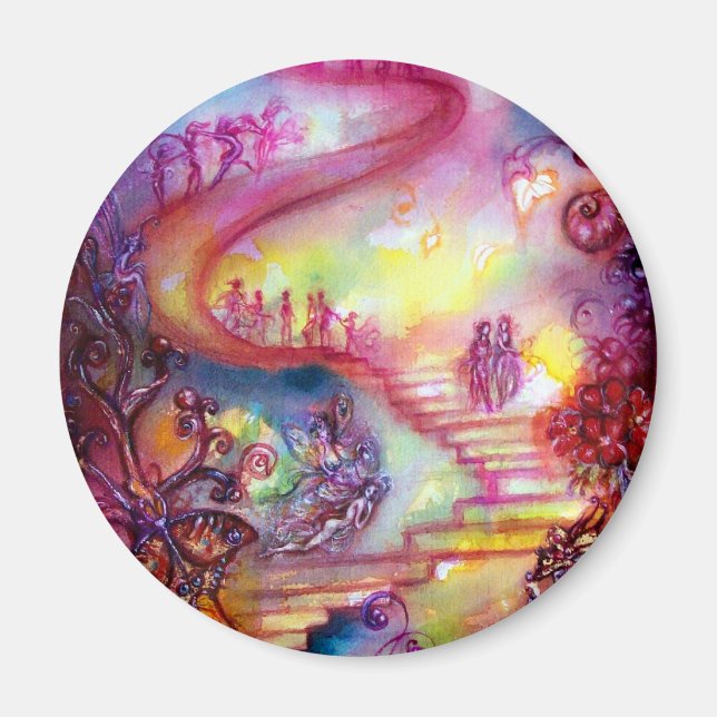 IMÁN JARDÍN DE LAS SOMBRAS PERDIDAS / ESCALONES MÍSTICA (Frente)