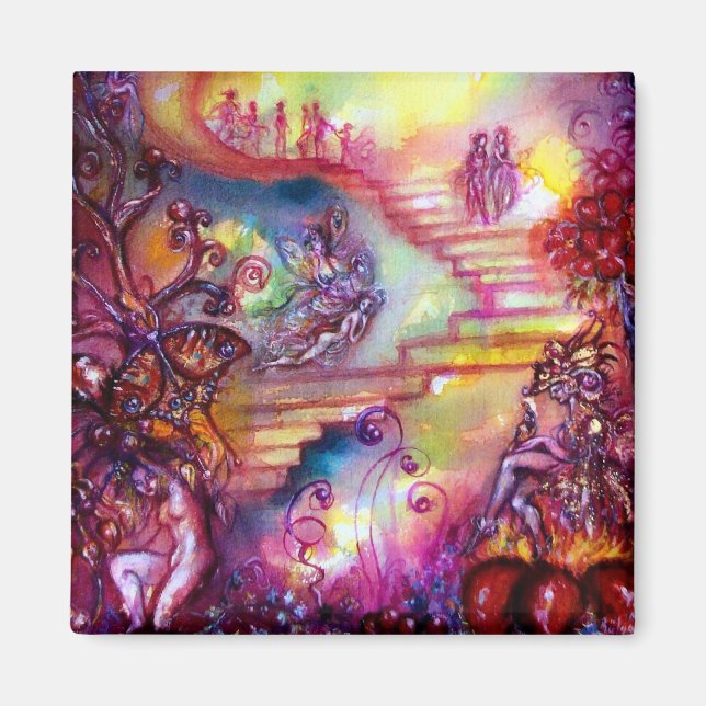IMÁN JARDÍN DE LAS SOMBRAS PERDIDAS / ESCALONES MÍSTICA (Frente)