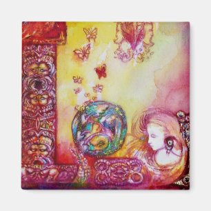 IMÁN JARDÍN DE LAS SOMBRAS PERDIDAS - FAERY Y MARIPOSA