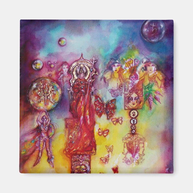 IMÁN JARDÍN DE LAS SOMBRAS PERDIDAS, LA FAERÍA Y LAS MA (Frente)