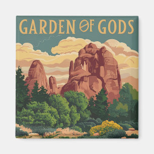 Imán Jardín de los dioses Colorado