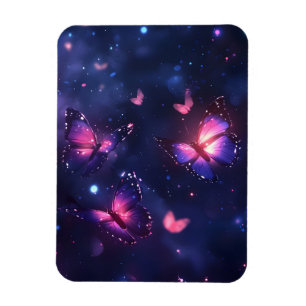 Imán Jardín de mariposas nocturnas celestiales