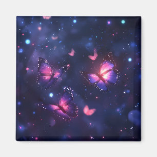 Imán Jardín de mariposas nocturnas celestiales